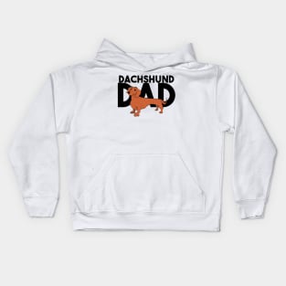 Dachshund dad Kids Hoodie